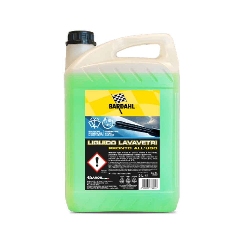 BARDAHL LIQUIDO LAVAVETRI PRONTO ALL’USO -10°