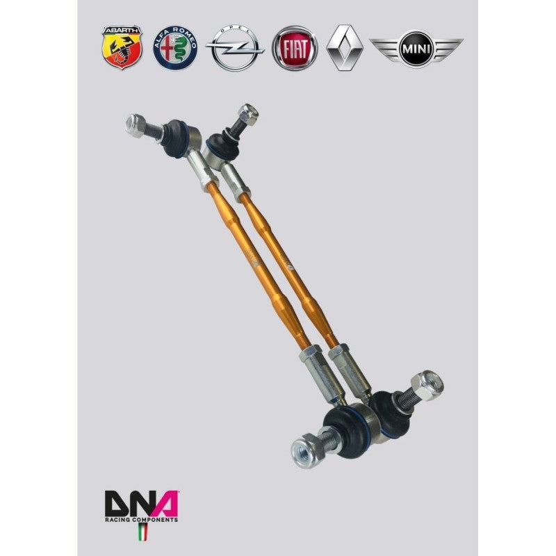 DNA KIT ALFA ROMEO MITO TIRANTI PRO STREET BARRA ANTIROLLIO ANTERIORE