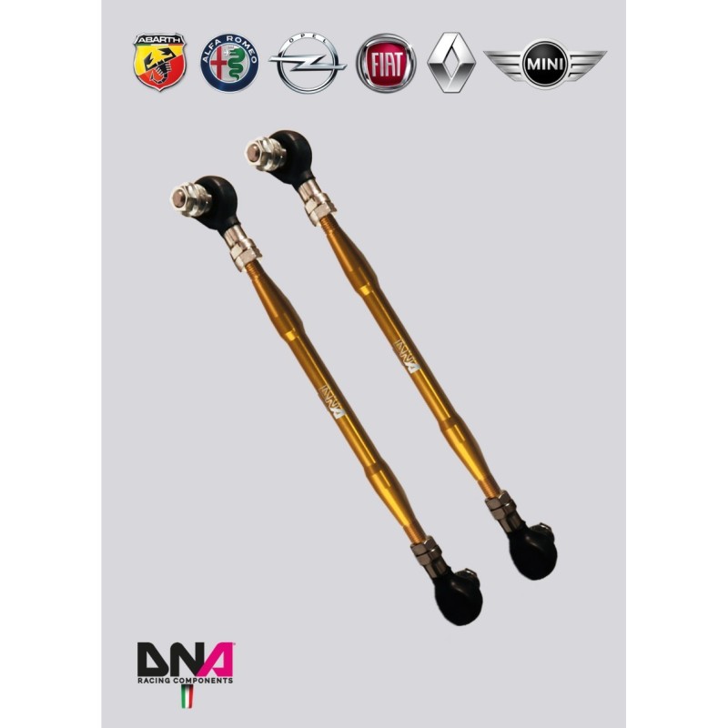 DNA KIT MITO TIRANTI RACING BARRA ANTIROLLIO ANTERIORE